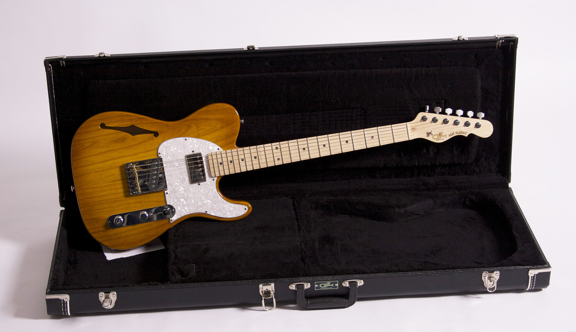 G&T ASAT Classic Semi Hollow Honeyburst
