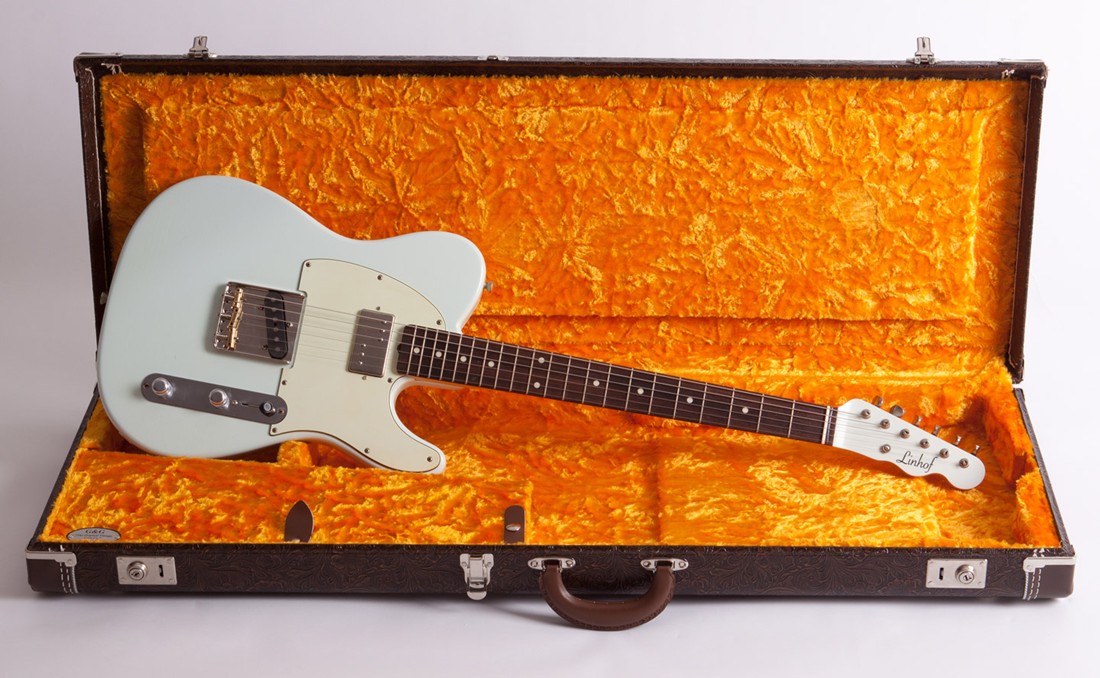 Linhof Masterbuilt Custom Guitar Arctic Blue